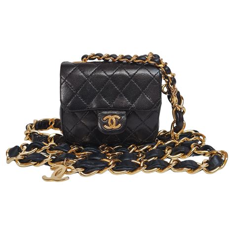 chanel bag with mini chain detail|chanel mini bag vintage.